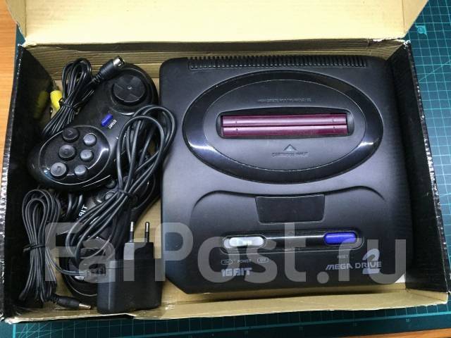 Игровая приставка Sega Mega Drive 2. (Встроенные игры), новый, в ...