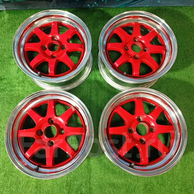 Разноширы Hart Racing! Old school! Ковка! R14, PCD 4-100, 14