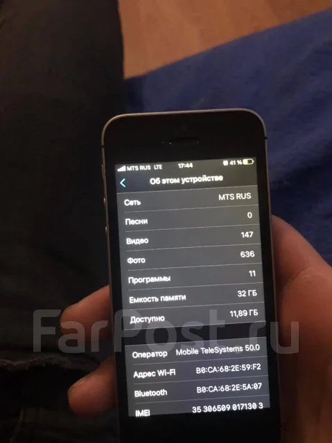 Apple iPhone SE. �/�, 32 ��, 3G, 4G LTE, NFC ����