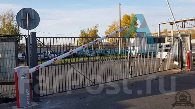 Автоматический шлагбаум Bravo BV-5 со стрелой 4,3 метра, Alutech, новый ...