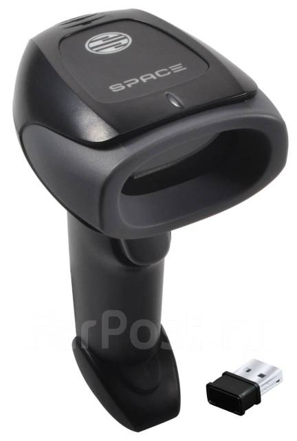 Сканер штрихкода Space LITE-2D-BT беспроводной, USB, черный. Гарантия 2 ...