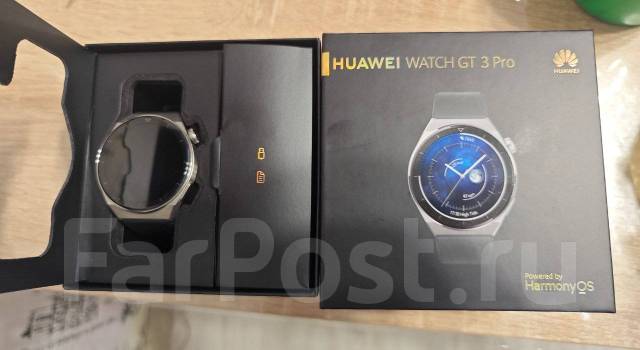 Huawei Watch GT 3 Pro 46 mm, умные часы, б/у, в наличии. Цена: 15 000 ...