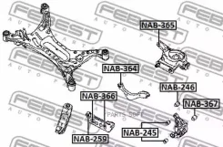 ����������� ������� ����������� ������ | ��� ����/��� | Febest NAB364 NAB364 ����