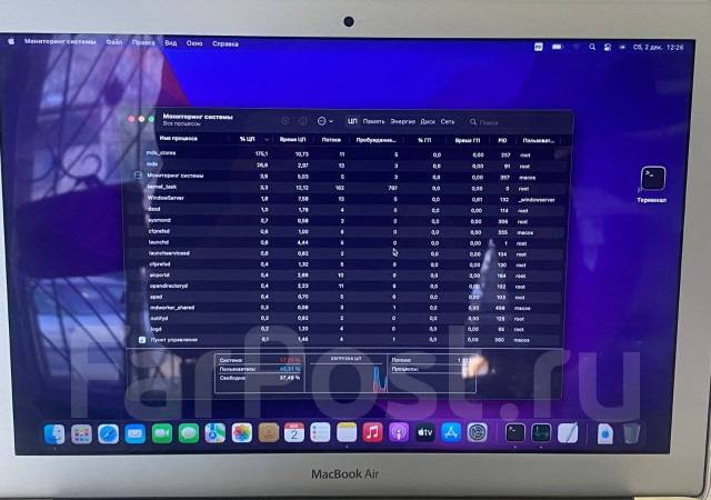 Apple MacBook Air (13-inch, 2017), ноутбук, трансформер, 13.3", 128 Гб ...