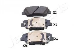 ������� ��������� �������� hyundai elantra hyundai i30 kia Japanparts PA-K26AF Hyundai / Kia (Mobis): 58101-A4A11 58101-A6A01 Hyundai Elantra (Fd) PAK...