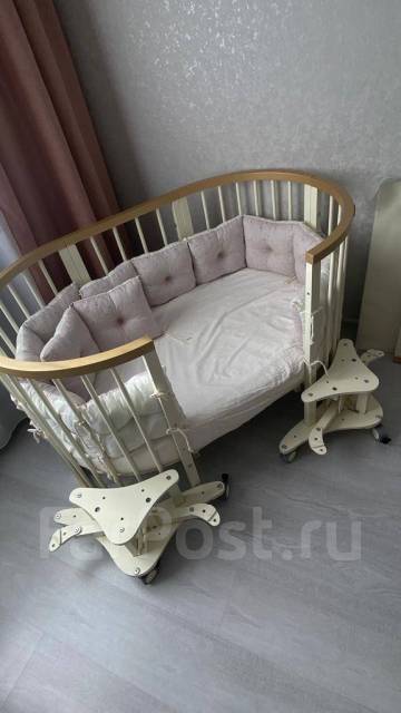 Детская кроватка Soohookids, б/у, в наличии. Цена: 8 000₽ во Владивостоке
