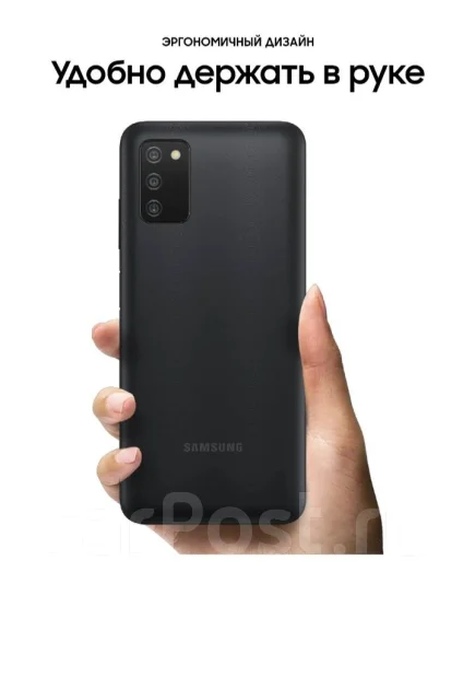 Samsung Galaxy A03s. �/�, 64 ��, ������, 4G LTE ����
