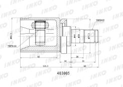  ,  27/26 |   | INKO 403005 403005 