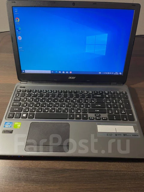 Acer Aspire E1-570. 16", 1,8����, ��� 6 ��, ���� 500���, WiFi: 1, Bluetooth: 1, ����������� �� 4��. ����