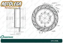 ���� ��������� ��������������� ���. G-brake Lexus LX570 /L. Cruiser 200 GFR-21148L ����