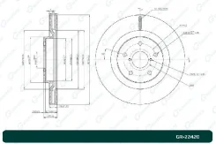 ���� ��������� G-brake GR-22420 GR22420 ����
