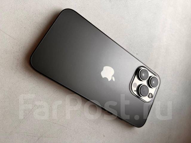 iPhone 13 Pro, 128 гб, 6.10", черный, б/у, в наличии. Цена: 70 000₽ во ...