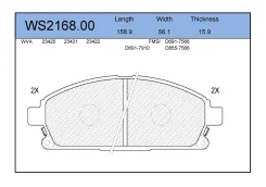 ������� ��������� �������� | ����� | Nissan X-Trail (T30) 2.0 4x4 07.2001 - 01.2013 Nissan X-Trail (T30) 2.5 4x4 09.2002 - 01.2013 Jeenice WS216800 WS...
