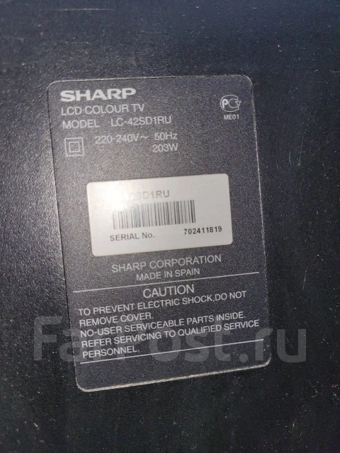 Sharp LC-42RD2RU. ������ ����