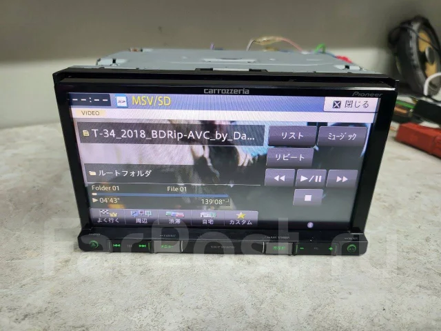 Pioneer Carrozzeria AVIC-RZ801 2017 год! USB/DVD/SD/MP3/AUX 