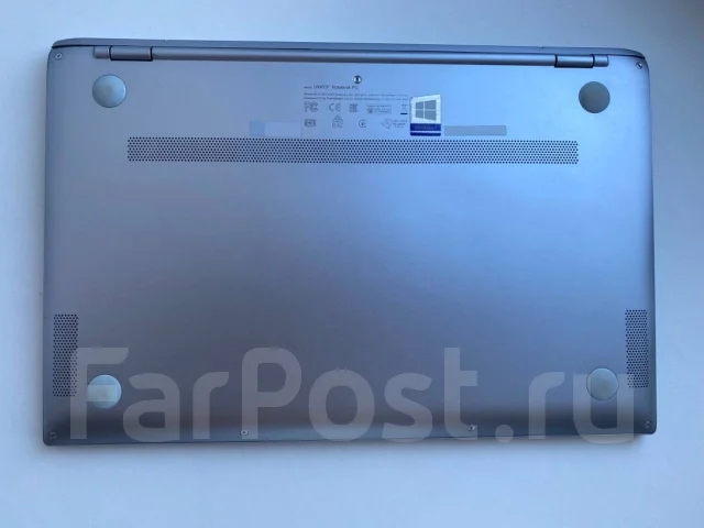 Asus ZenBook. 14", 1,8����, ��� 8 ��, ���� 256���, WiFi: 1, Bluetooth: 1, ����������� �� 3��. ����