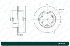 ���� ��������� G-brake GR-12069 GR12069 ����