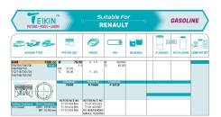 ������ ��������� ��� ����� �������� 4 �� Teikin 70600050 70600050 ����