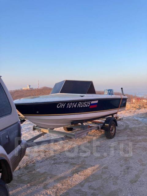 Продам катер, Yamaha, подвесной, бензин, 5,20 м. 85,00 л.с. новый, в ...