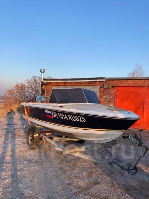 Продам катер, Yamaha, подвесной, бензин, 5,20 м. 85,00 л.с. новый, в ...