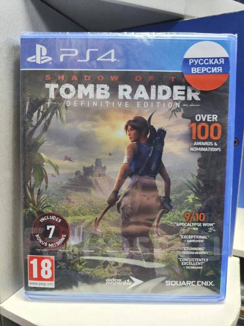 Shadow of the Tomb Raider [PS4, русская версия] Новая, в наличии. Цена: 2  799₽ во Владивостоке