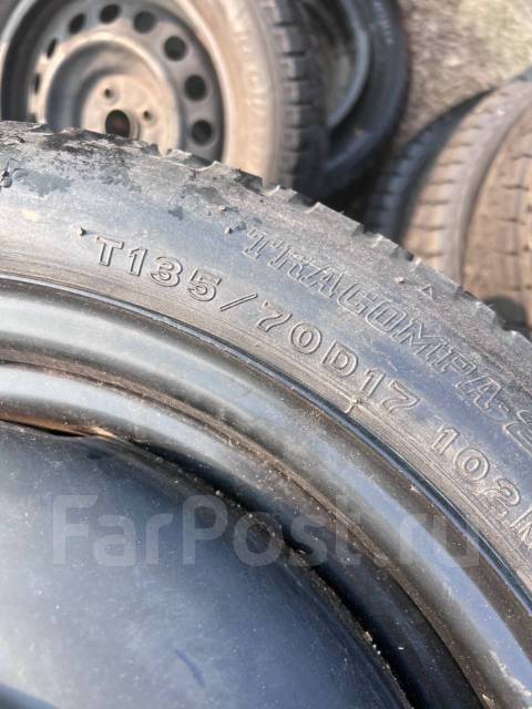 Запаска докатка банан 135/70/17 5/100, 17", 1 шт, 135 мм, 70 % ...