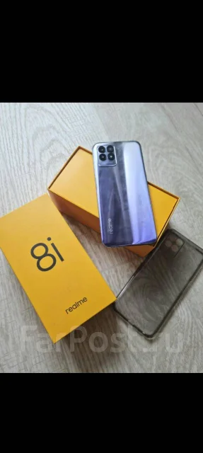 Realme 8i. �/�, 64 ��, 4G LTE, Dual-SIM, ����������, NFC ����