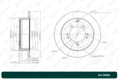 ���� ��������� G-brake GR-01683 Gbrake GR01683 GR01683 ����