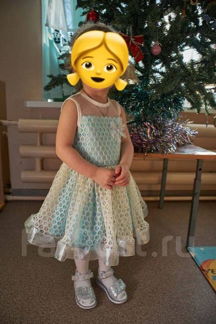 Детское пышное платье снежинки белое купить в Нижнекамске - описание, цена, отзывы на gkhyarovoe.ru