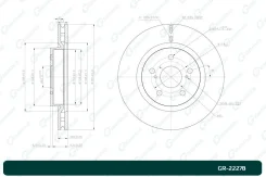 ���� ��������� G-brake GR-22278 Gbrake GR22278 GR22278 ����