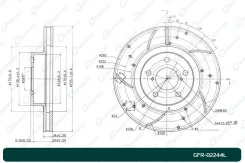 ���� ��������� ��������������� ������������� G-brake GFR-02244L ����� Gbrake GFR02244L GFR02244L ����