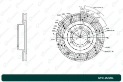 ���� ��������� ��������������� ������������� G-brake GFR-21220L ����� Gbrake GFR21220L GFR21220L ����