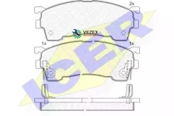 ������� ��������� �������� ������, Mazda: 626 VII/Capella, 1.9, 97-02 ICER 180971204 180971204 ����