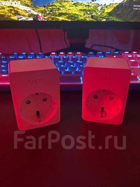 Умная розетка TP-Link Tapo P110, б/у, в наличии. Цена: 500₽ во Владивостоке