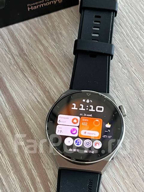 Huawei Watch GT 3 Pro Titanium, умные часы, б/у, в наличии. Цена: 15 ...