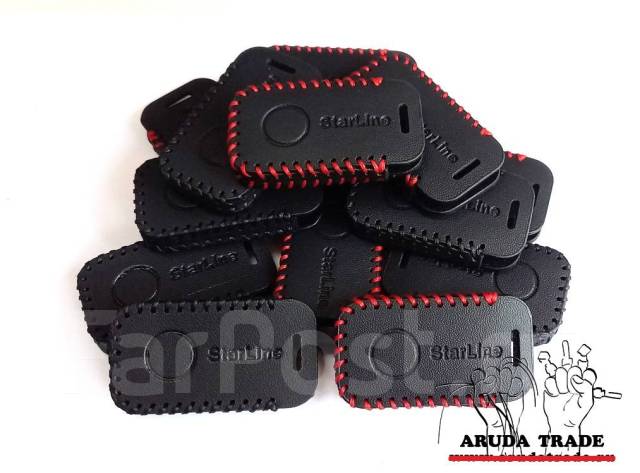 Чехол на метку иммобилайзер StarLine (красная строчка), новый, в ...