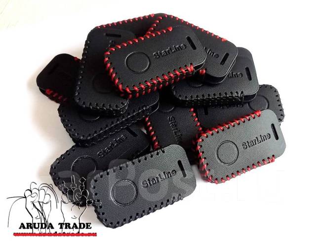 Чехол на метку иммобилайзер StarLine (красная строчка), новый, в ...