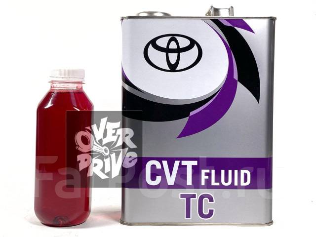 Жидкость для вариатора, разлив Toyota CVT TC 1л 08886-02105, 1,00 л. в ...