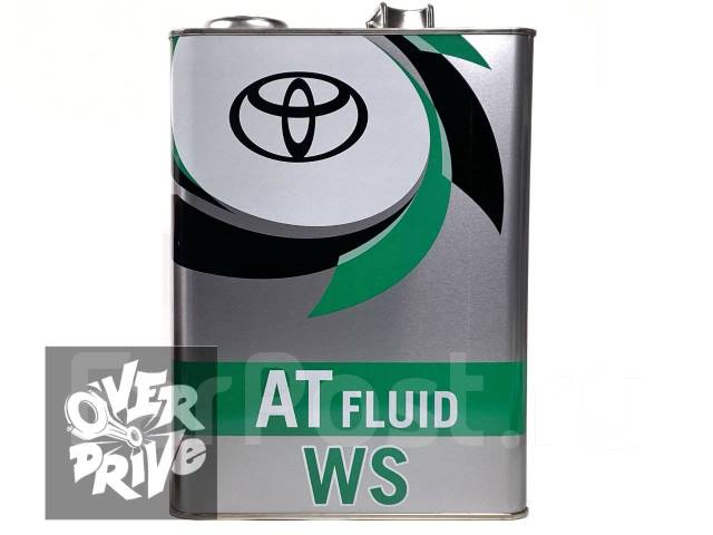 Жидкость оригинал Toyota ATF WS 4 л 0888602305, 4,00 л. для легковых ...