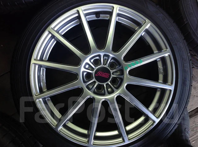 Литьё оригинал Subaru STI R18 5x100 made in Japan Enkei MAT технология ...