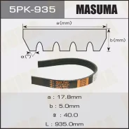 ������ ���������� Masuma 5PK-935 (L: 935 ��, ���-�� ������ N: 5) 1172052F00 ����