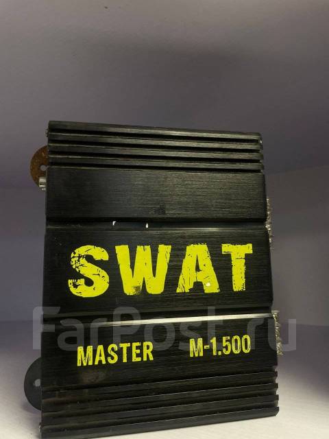 Усилитель SWAT Master M-1.500. SPL Style, 1-канальный, 500 Вт, б/у, в ...