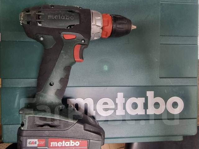 Шуруповерт аккумуляторный Metabo BS 18 Quick! Съёмный патрон! Оригинал ...