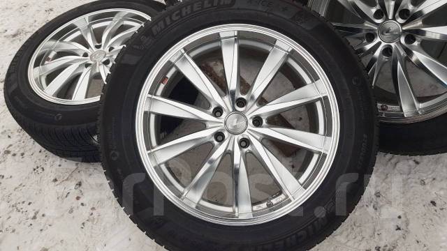 Комплект литых дисков Weds Leonis на шинах 235/55R19 Michelin, 19", 1 ...