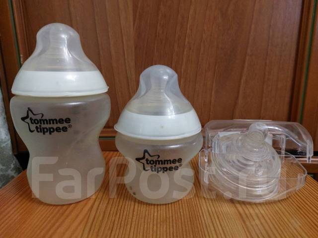 Бутылочки Лотом. Tommee tippee. США. Объем 260 мл и150 мл. Плюс две ...