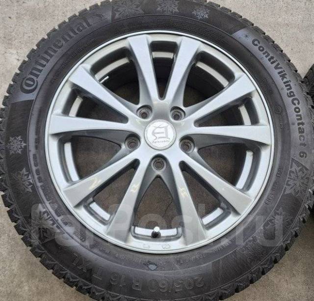 Колеса Rody 205/60R16, Continental Viking Contact 6, 2018г, 16", 1 шт ...