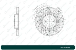 ���� ��������� ��������������� G-brake GFR-20823R ������ G-Brake GFR-20823R GFR20823R ����