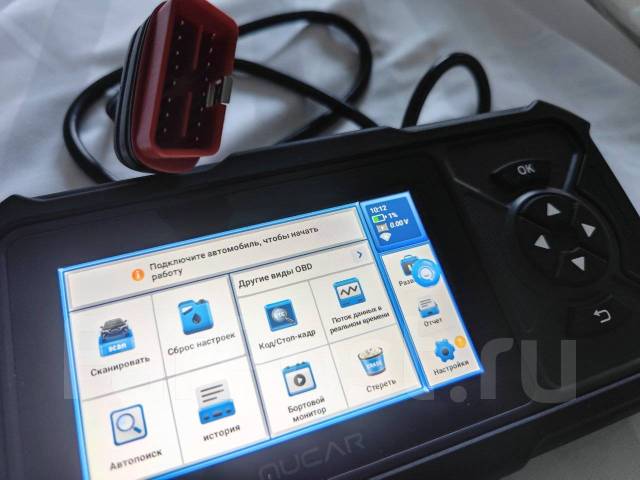Авто сканер, диагностика ошибок Check по OBD2, сброс ошибок, выезд ...