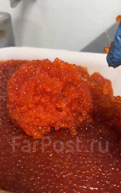 Икра красная Чавычи, в наличии. Цена: 2 600₽ в Хабаровске