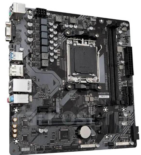 Материнская плата Gigabyte B650M S2H SocketAM5 AMD B650 mATX AC`97 ...